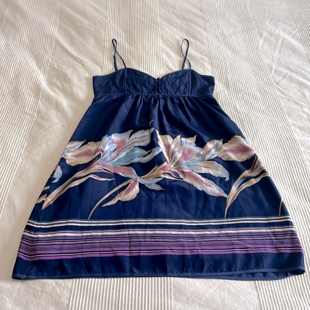 Yumi Kim Silk Floral Mini Dress Size Small